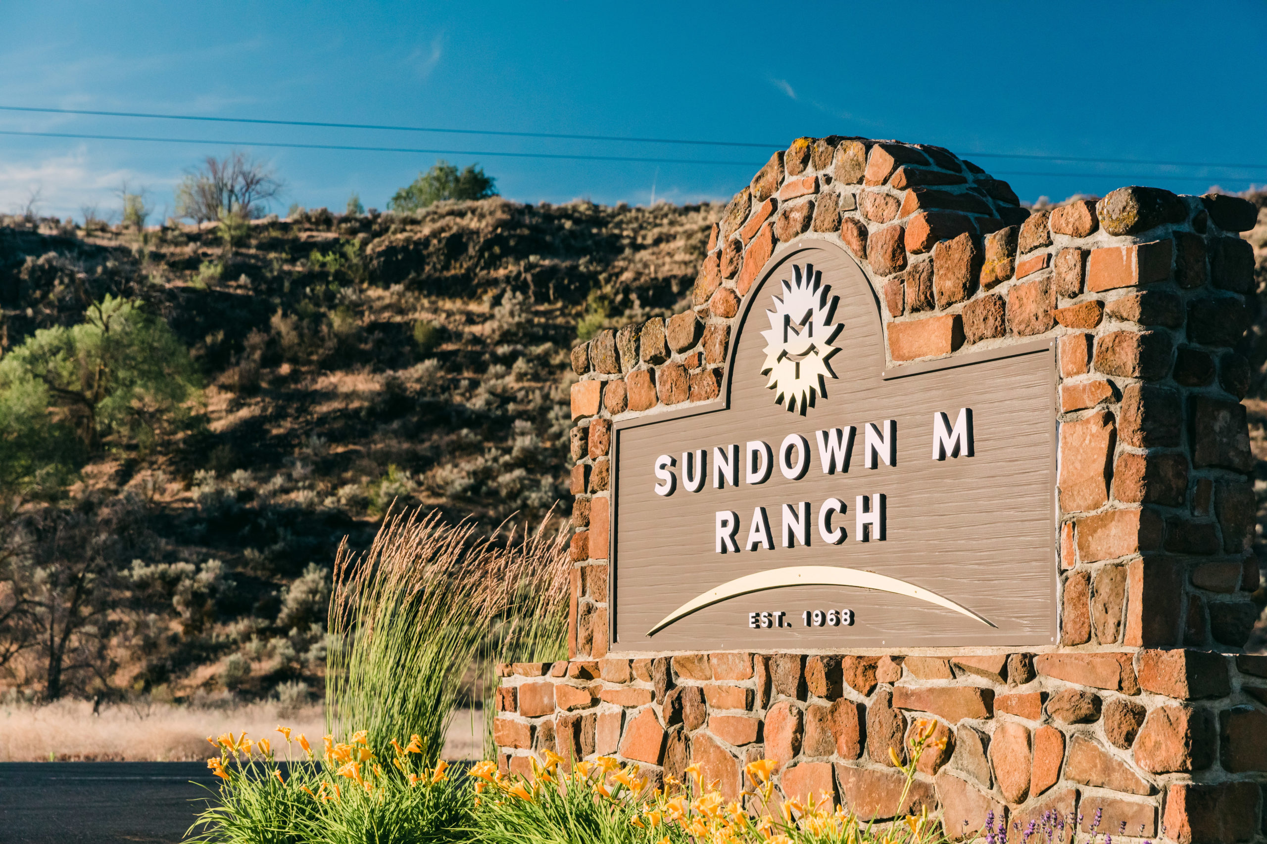 Sundown M Ranch sign